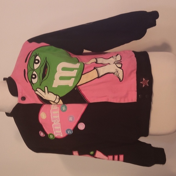M & M's Jacket JH designs green m&m kids extra large - Picture 1 of 16